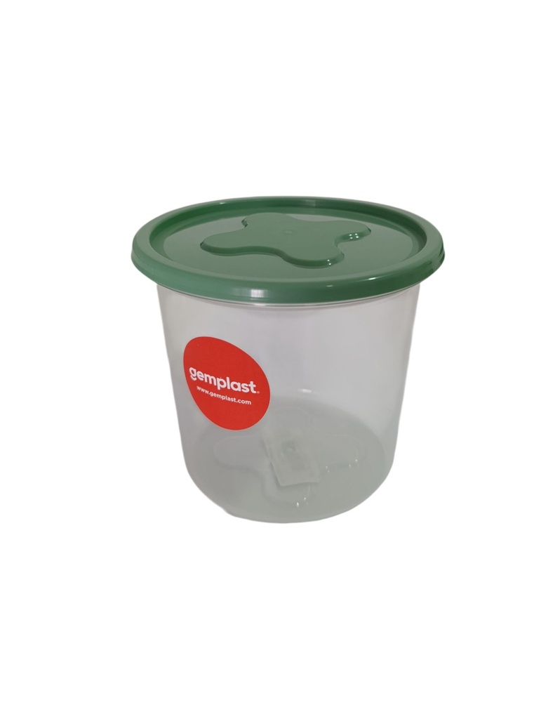 HERMETICO REDONDO 1 Lt.  "GEMPLAST"