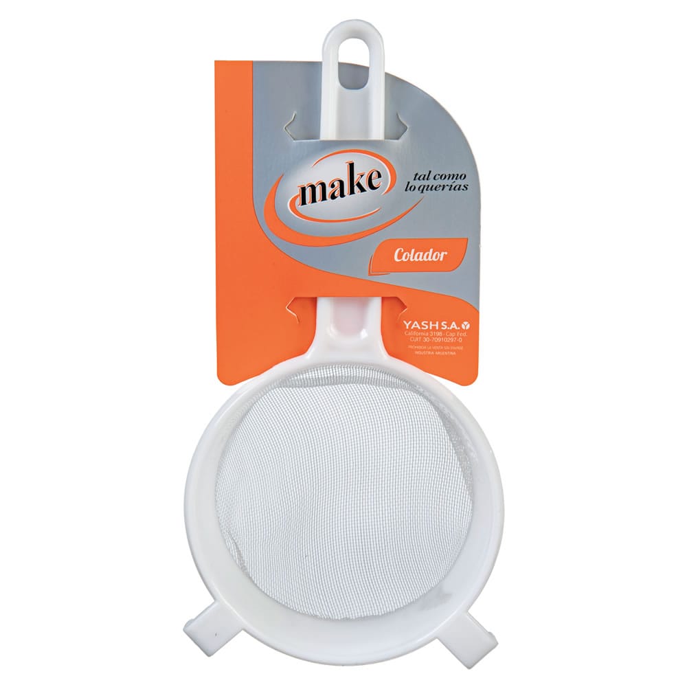 COLADOR N° 10 PLASTICO  "MAKE"