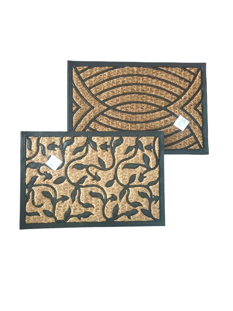 FELPUDO COCO Y GOMA 60 x 40 cm