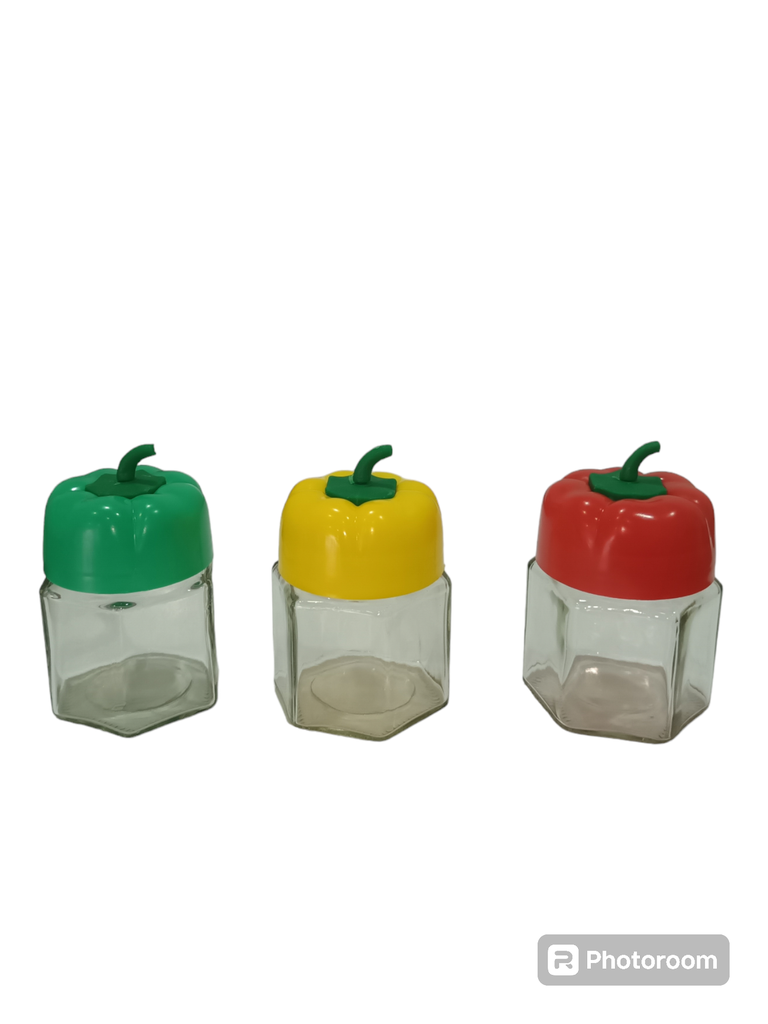 ESPECIERO VIDRIO TAPA MORRON