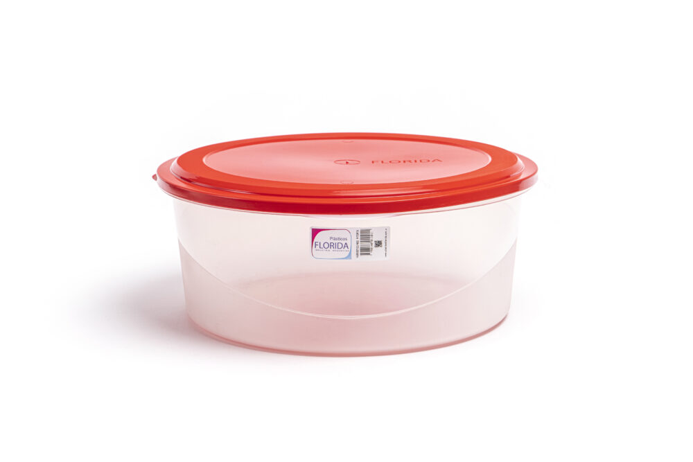 HERMETICO REDONDO PARA TORTA "FLORIDA"