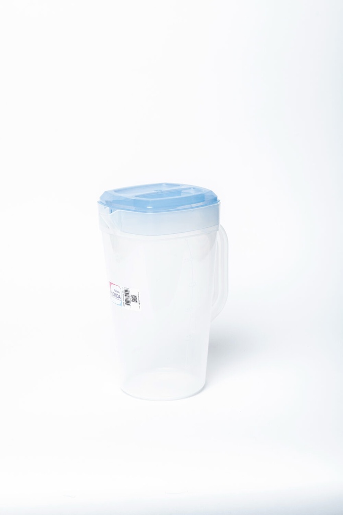 JARRA CUADRADA CON TAPA 3 lts.  "FLORIDA"