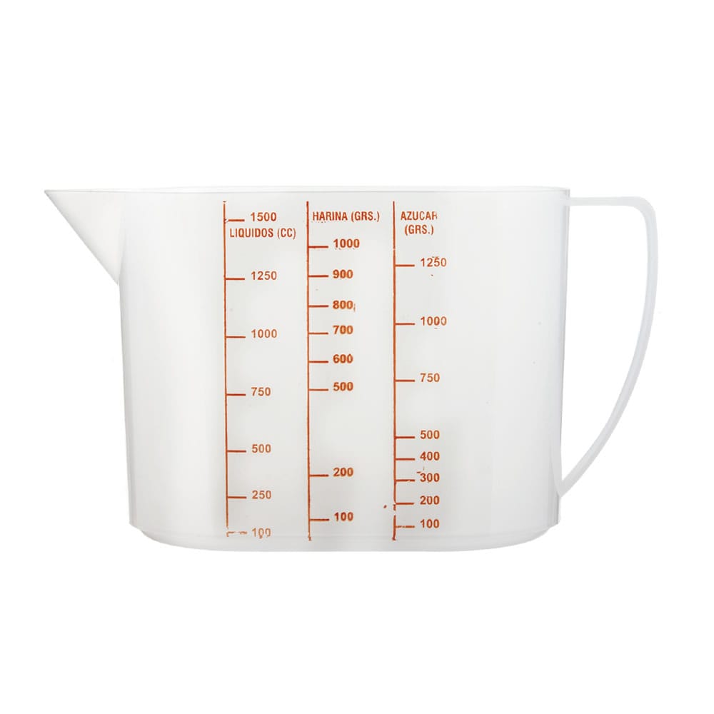 JARRA OVAL GRADUADA 1,5 lts.  "MAKE"