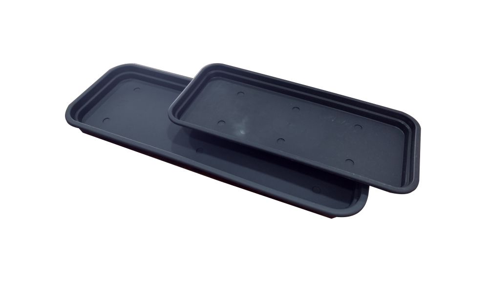 PLATO JARDINERA Nº35 GRIS AZABACHE