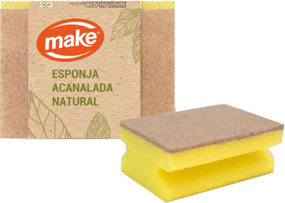 ESPONJA ACANALADA NATURAL