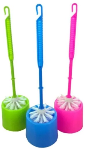 [U6900] ESCOBITA SANITARIA CON BASE 8 CM