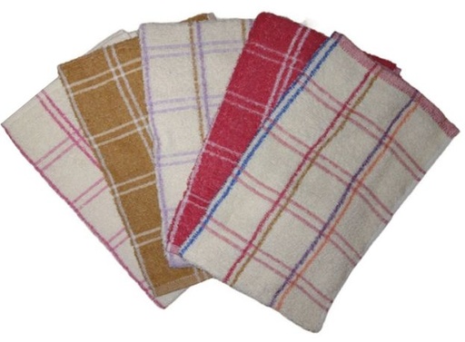 [N2010] REPASADOR TOALLA SUPER CUADRO "FIBRAN"