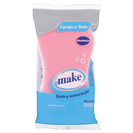 [6179] ESPONJA BAÑO ANATOMICA   "MAKE"
