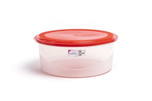 [9026] HERMETICO REDONDO PARA TORTA "FLORIDA"