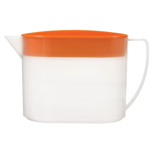 [6615] JARRA CON TAPA 1 lt.  "MAKE"