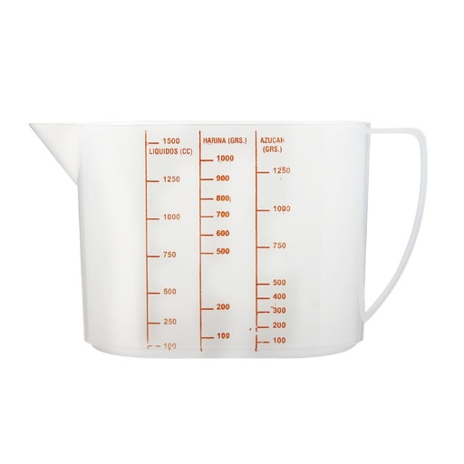 [6825] JARRA OVAL GRADUADA 1,5 lts.  "MAKE"