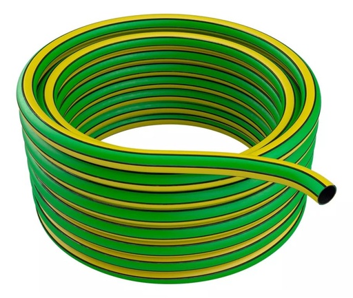 [6499] MANGUERA TRICOLOR REFORZADA 1/2 x 15 mts "NUVIA"