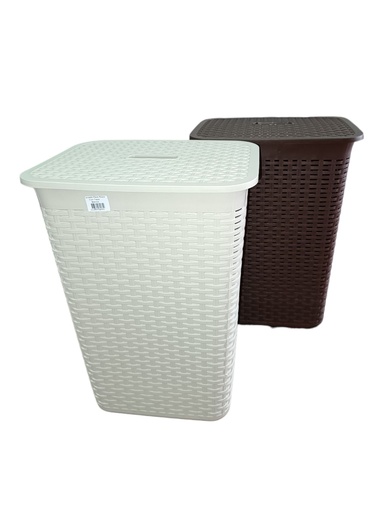 [P317] CESTO PARA ROPA SIMIL RATAN