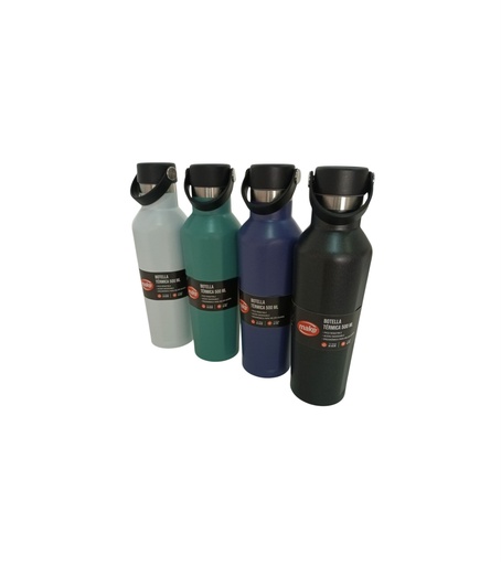 [7080] BOTELLA TERMICA ACERO INOXIDABLE 500 ML "MAKE"